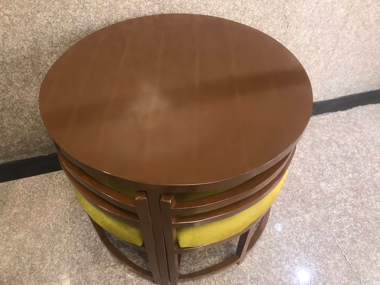 میز و صندلی ناهارخوری چهارنفره کم جا