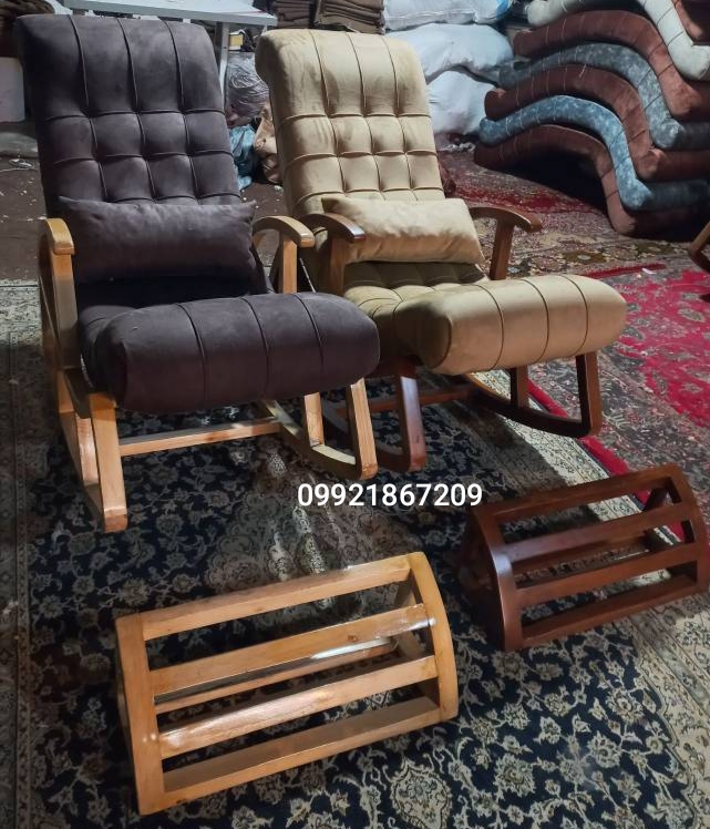صندلی راک به همراه جلوپایی
